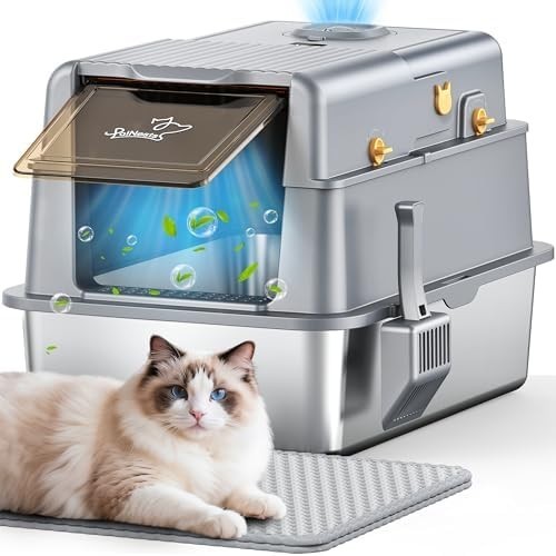 Stainless steel cat litter - cat,
