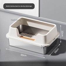 Large Stainless Steel Pet Cat