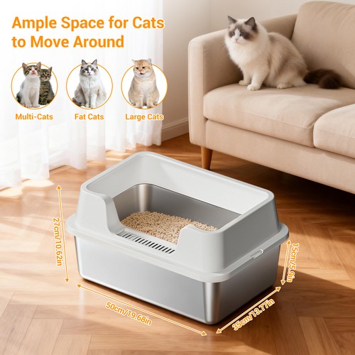 Large stainless steel - pet, cat