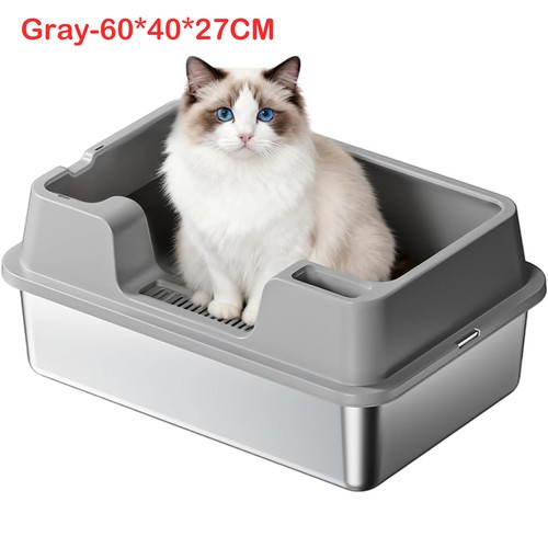 Xxl stainless steel cat - steel,