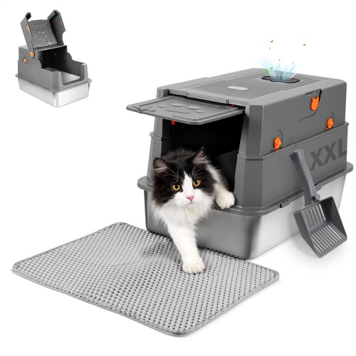 Stainless steel cat litter - steel,