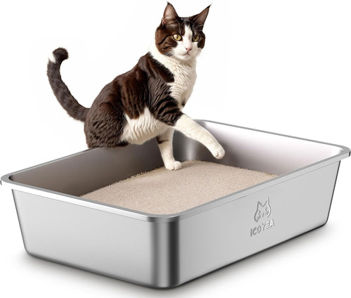 Stainless steel cat - stainless,