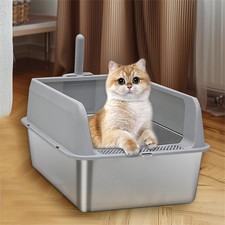 XXL Stainless Steel Cat Litter
