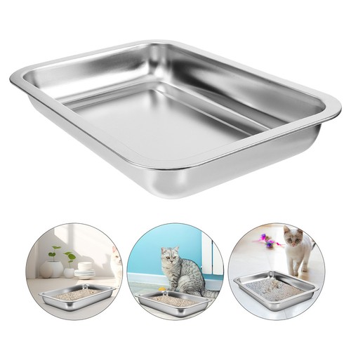 Durable stainless steel litter - steel,