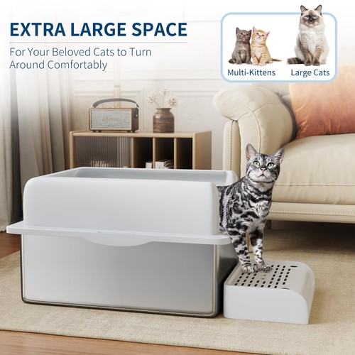 Stainless steel cat litter - stainless,