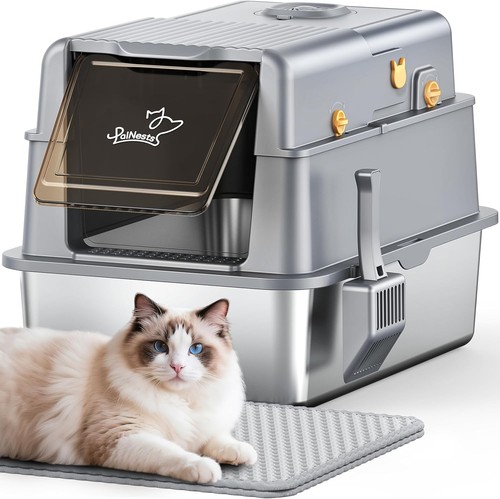 Stainless steel cat litter - steel,