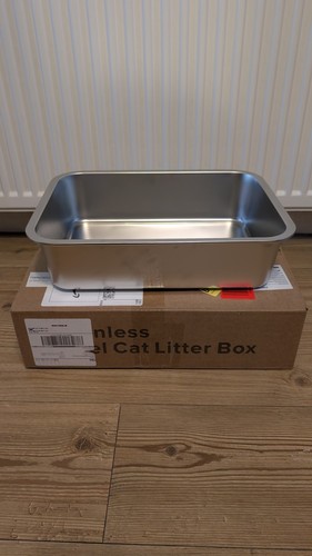 Brand new stainless steel cat - new,