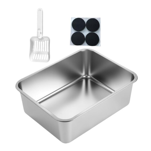 Cat litter box - litter,
