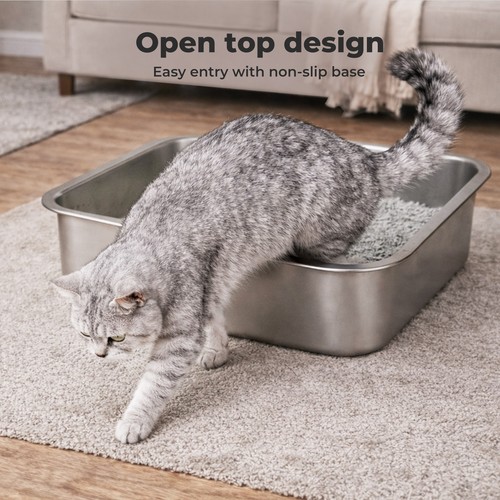 Premium stainless steel litter - premium,
