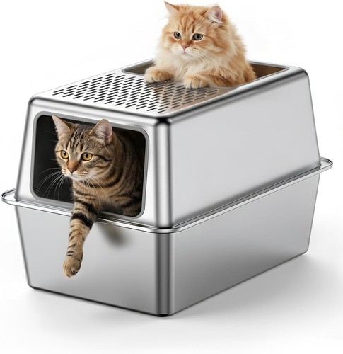 Stainless steel cat litter - stainless,