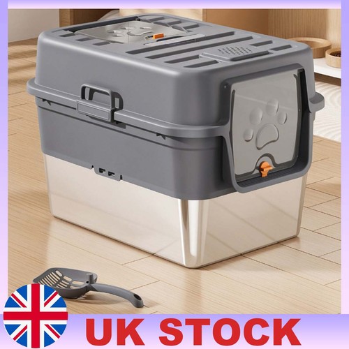 Cat litter box for cats - up, to
