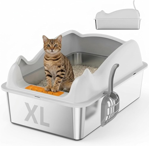 Stainless steel cat - xl,