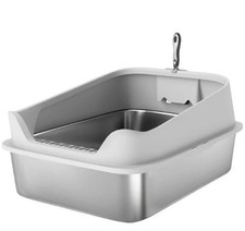 PawHut Cat Litter Box with