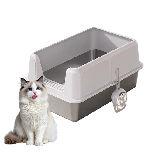 Stainless steel cat - stainless, box