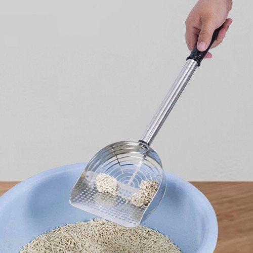 Cat litter cleaning scoop - cat, with
