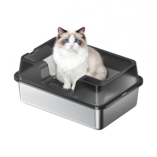 Xxl stainless steel cat - stainless,