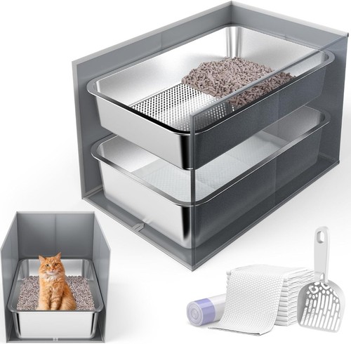 Cat litter box for auction - cat,