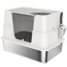 XL Stainless Steel Litter Box