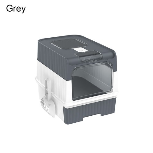 Stainless steel cat litter box - cat,