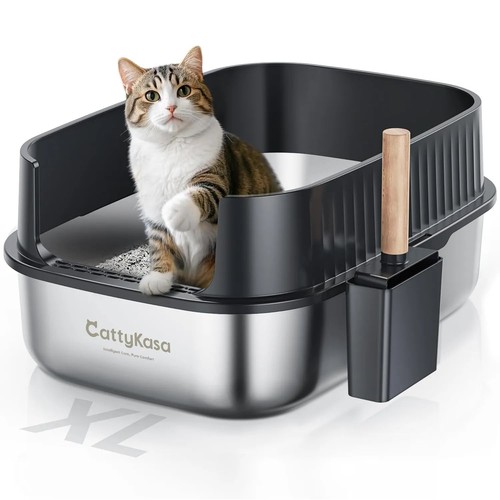 Cattykasa large cat litter box - cat,
