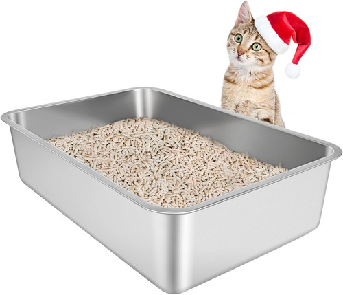 Stainless steel cat litter - cat,