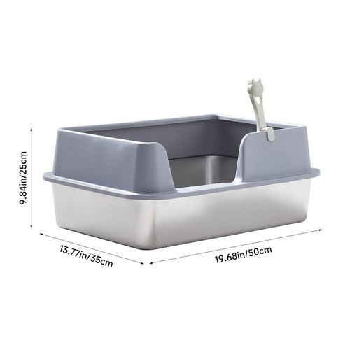 Extra large open cat litter - extra,