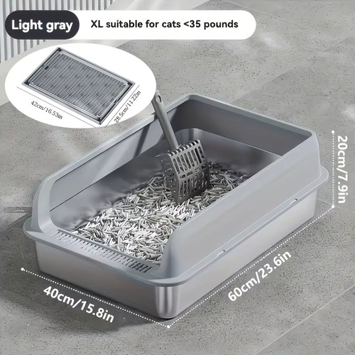 Covered litter tray extra - covered,