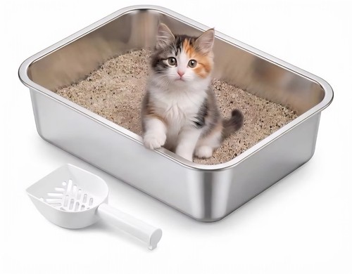 Feandrea stainless steel cat - stainless,