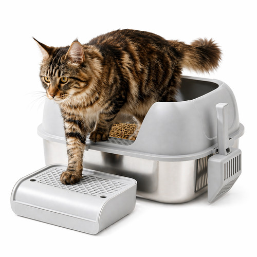 B2c large stainless - b2c, cat
