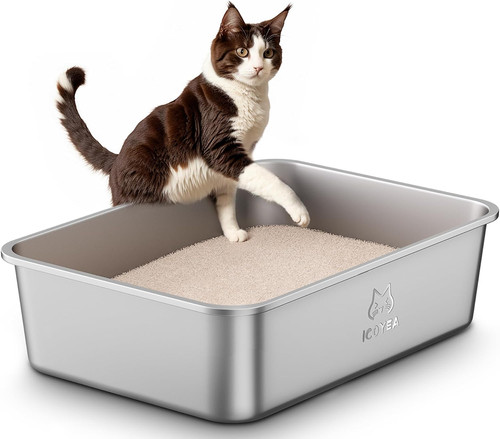Stainless steel cat litter - steel,