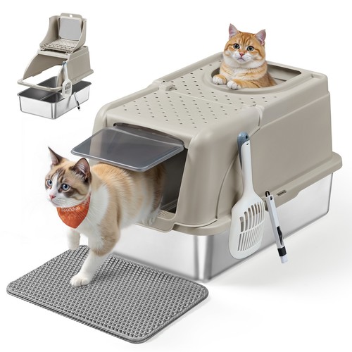 Feandrea stainless steel cat - stainless,