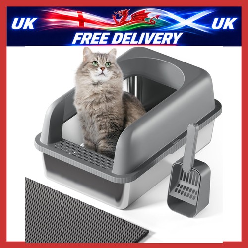 Stainless steel cat - litter, box