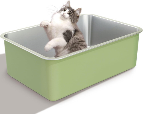 Stainless steel cat litter - steel,