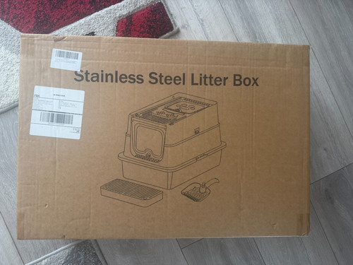 Stainless steel cat - stainless,