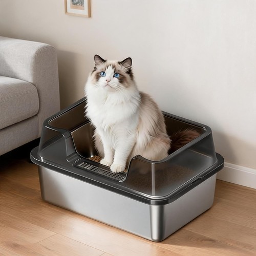 Stainless steel cat litter - stainless,
