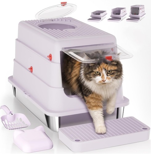 Stainless steel cat - stainless,