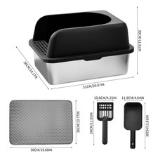 Stainless Steel Open Cat