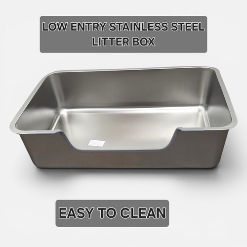 Metal cat litter box for - metal,